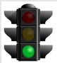 green traffic light indicator