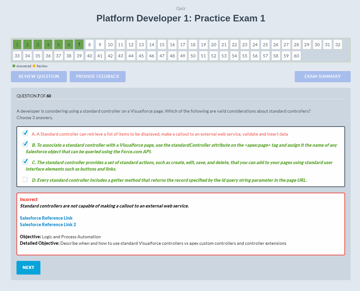 DEX-403 Prüfungsmaterialien