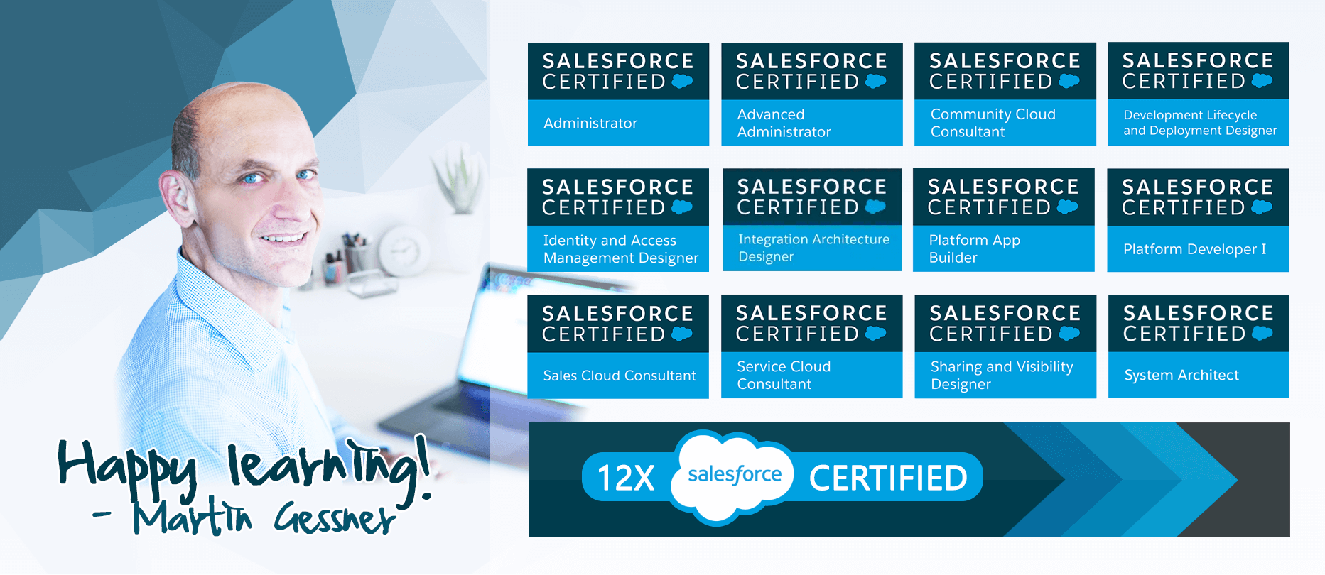 Martin Gessner - 12x Salesforce Certified